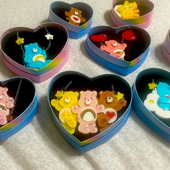 Care Bears Jewelry - Just sharing my Erstwilder care bear collection